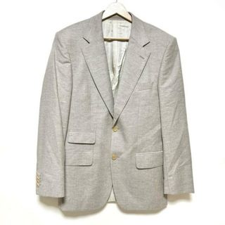 ヒューゴボス(HUGO BOSS)のHUGOBOSS(ヒューゴボス) ジャケット サイズ46 S メンズ - ベージュ 長袖/肩パッド/春/秋(その他)