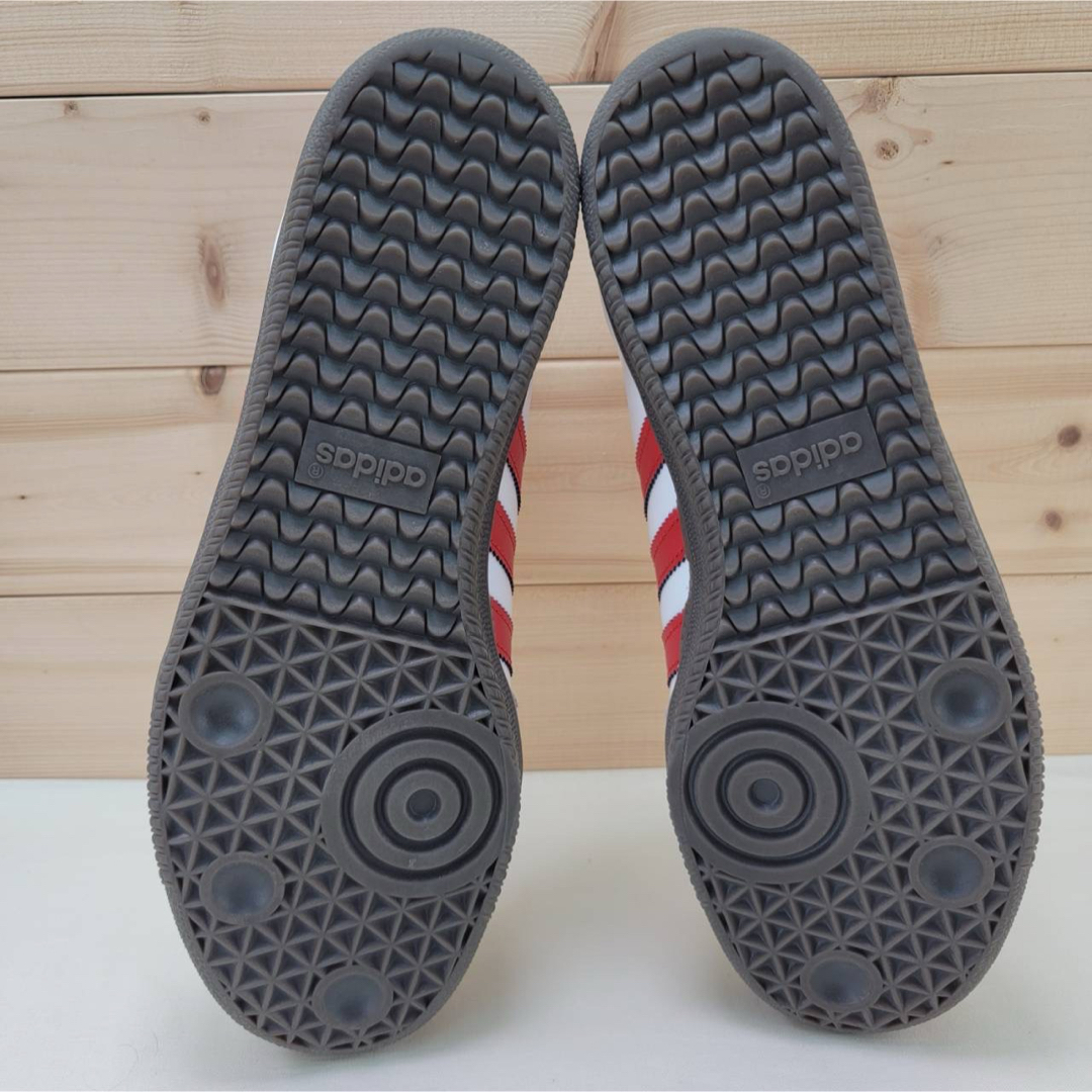 adidas(アディダス)のアディダス オリジナルス サンバ OG ホワイト/レッド 27㎝ メンズの靴/シューズ(スニーカー)の商品写真