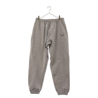 READY MADE レディメイド 23AW SMILE SWEAT PANTS スマイル刺繍 スウェットイージーパンツ グレー RE-CO-GY-00-00-247