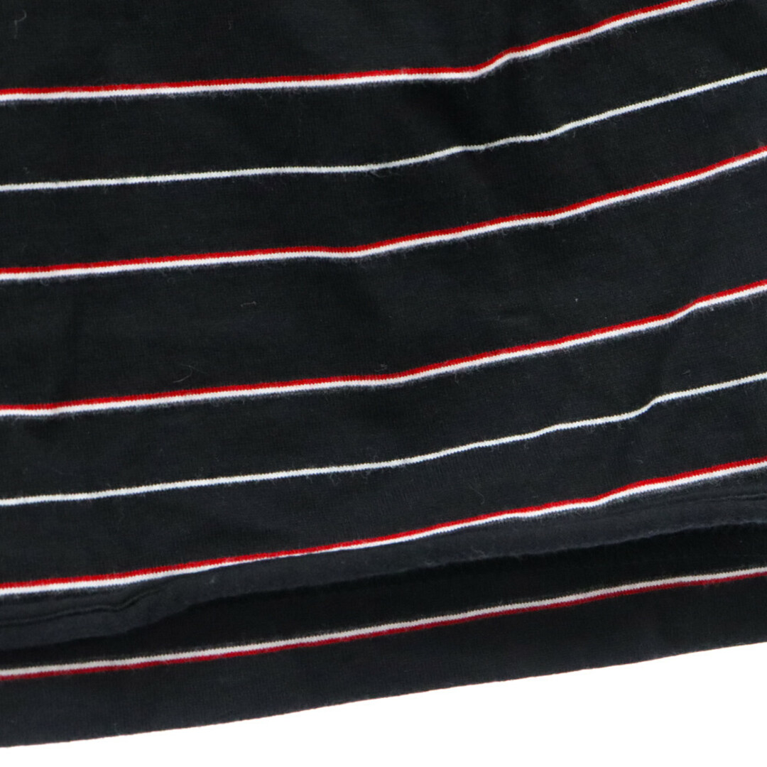 Saint Laurent(サンローラン)のSAINT LAURENT PARIS サンローランパリ 16SS Striped Red Black T-Shirt ストライププリント半袖Tシャツ ブラック/レッド メンズのトップス(Tシャツ/カットソー(半袖/袖なし))の商品写真