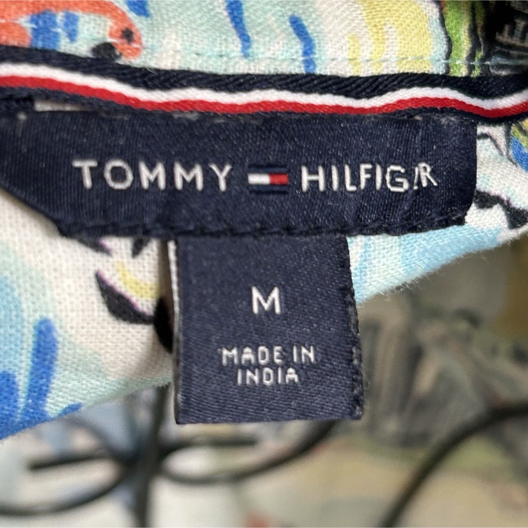 TOMMY HILFIGER(トミーヒルフィガー)のトミーフィルフィガー  オールインワン ショートパンツ アロハ レディースのパンツ(オールインワン)の商品写真