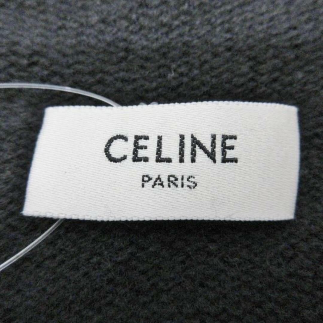 celine(セリーヌ)のCELINE(セリーヌ) パーカー サイズXS メンズ美品  - 2A77O373N 黒 長袖/ニット/2021AW ウール、カシミヤ メンズのトップス(パーカー)の商品写真