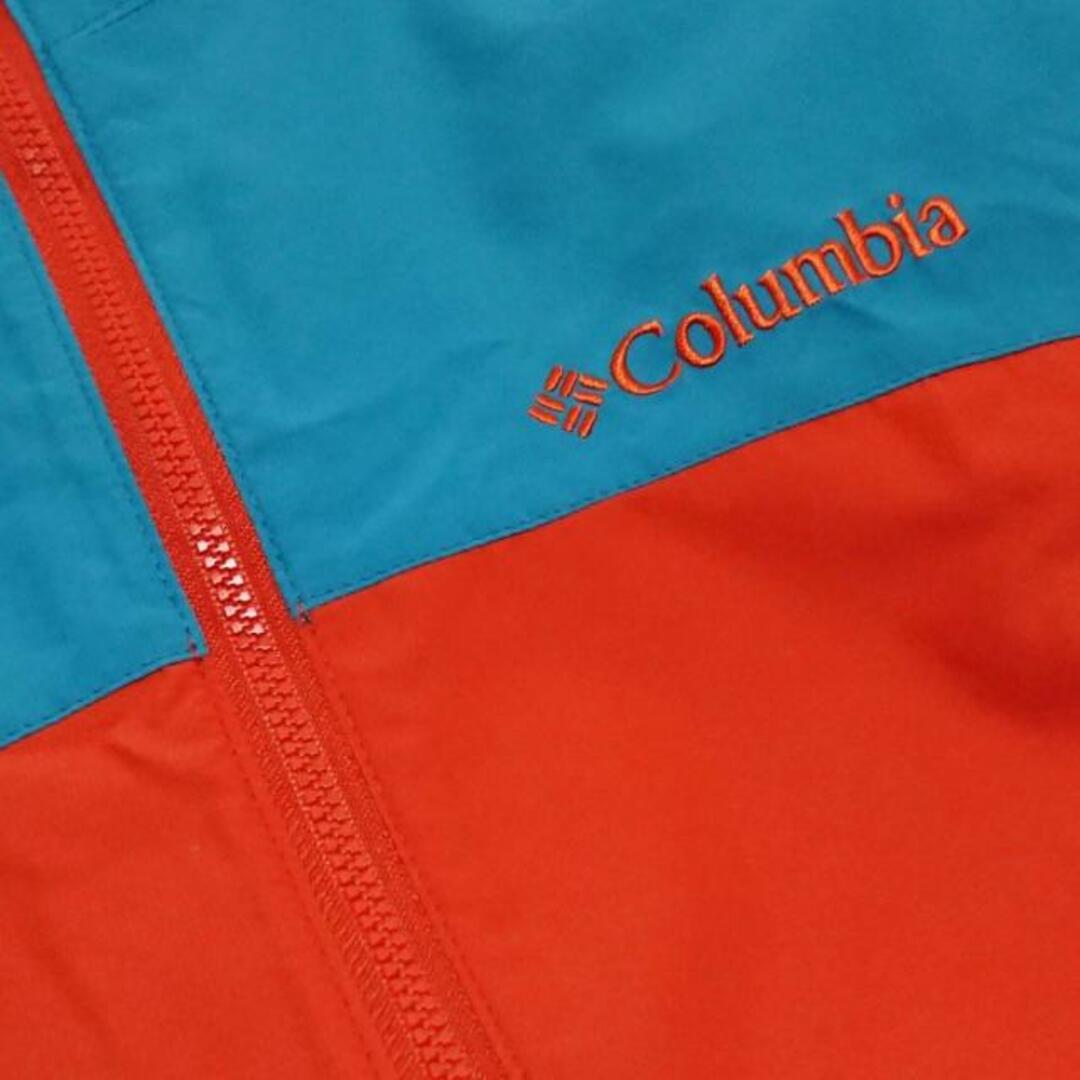 Columbia(コロンビア)のcolumbia(コロンビア) ブルゾン サイズXS レディース美品  - オレンジ×ブルーグリーン 長袖/春/秋 レディースのジャケット/アウター(ブルゾン)の商品写真