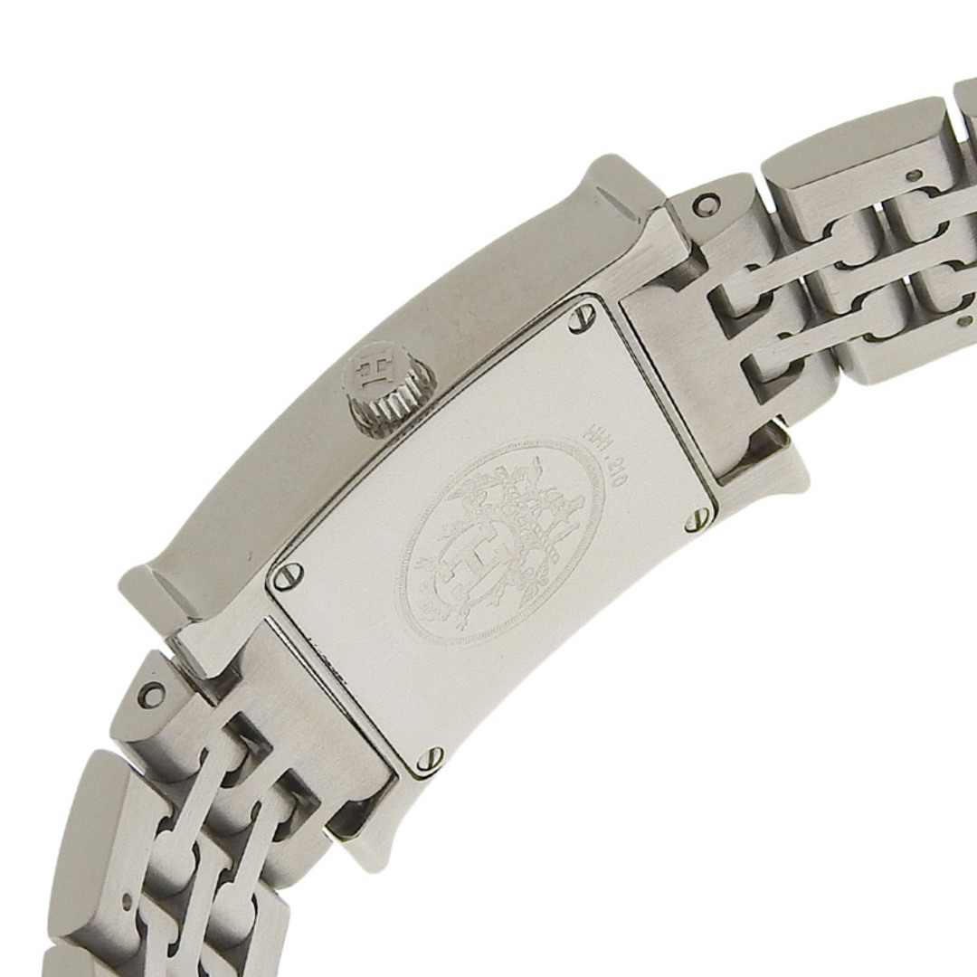 Hermes(エルメス)のエルメス HERMES Hウォッチ レディース クォーツ 腕時計 SS ホワイト文字盤 HH1.210 中古 新入荷 HE0911 レディースのファッション小物(腕時計)の商品写真