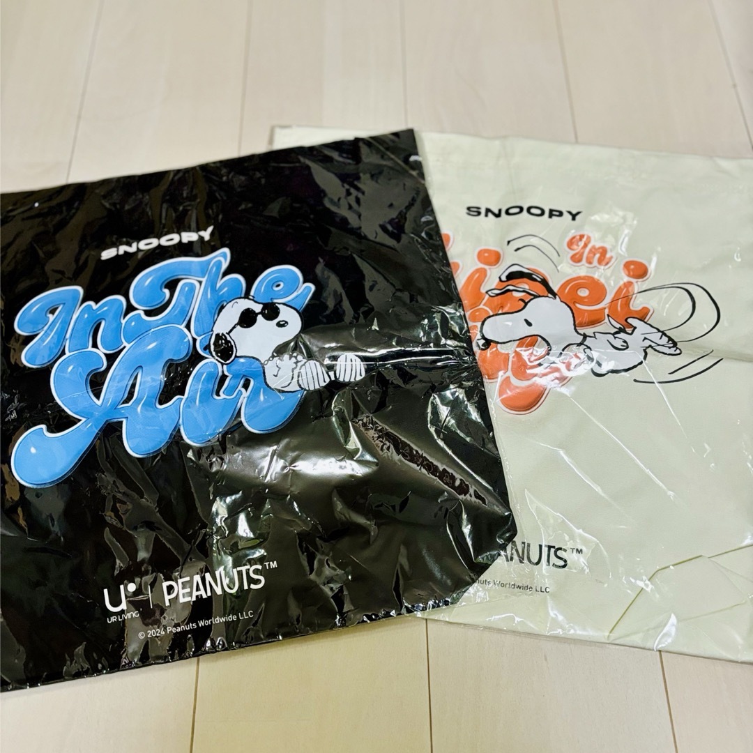 SNOOPY(スヌーピー)のスヌーピー snoopy トートバッグ peanuts 台湾 白 新品 レディースのバッグ(トートバッグ)の商品写真