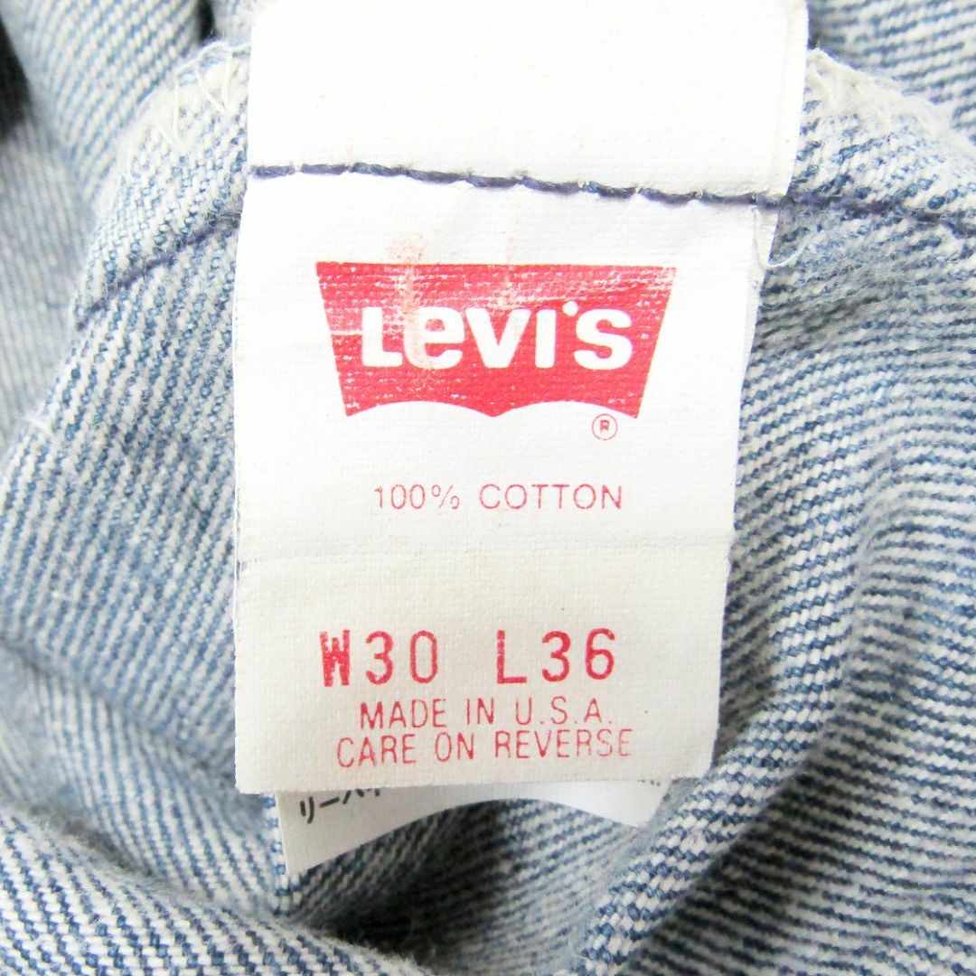 Levi's(リーバイス)のLevi'sリーバイス501▼ストレート▼アメリカ製90’s▼30▼W約72㎝ メンズのパンツ(デニム/ジーンズ)の商品写真