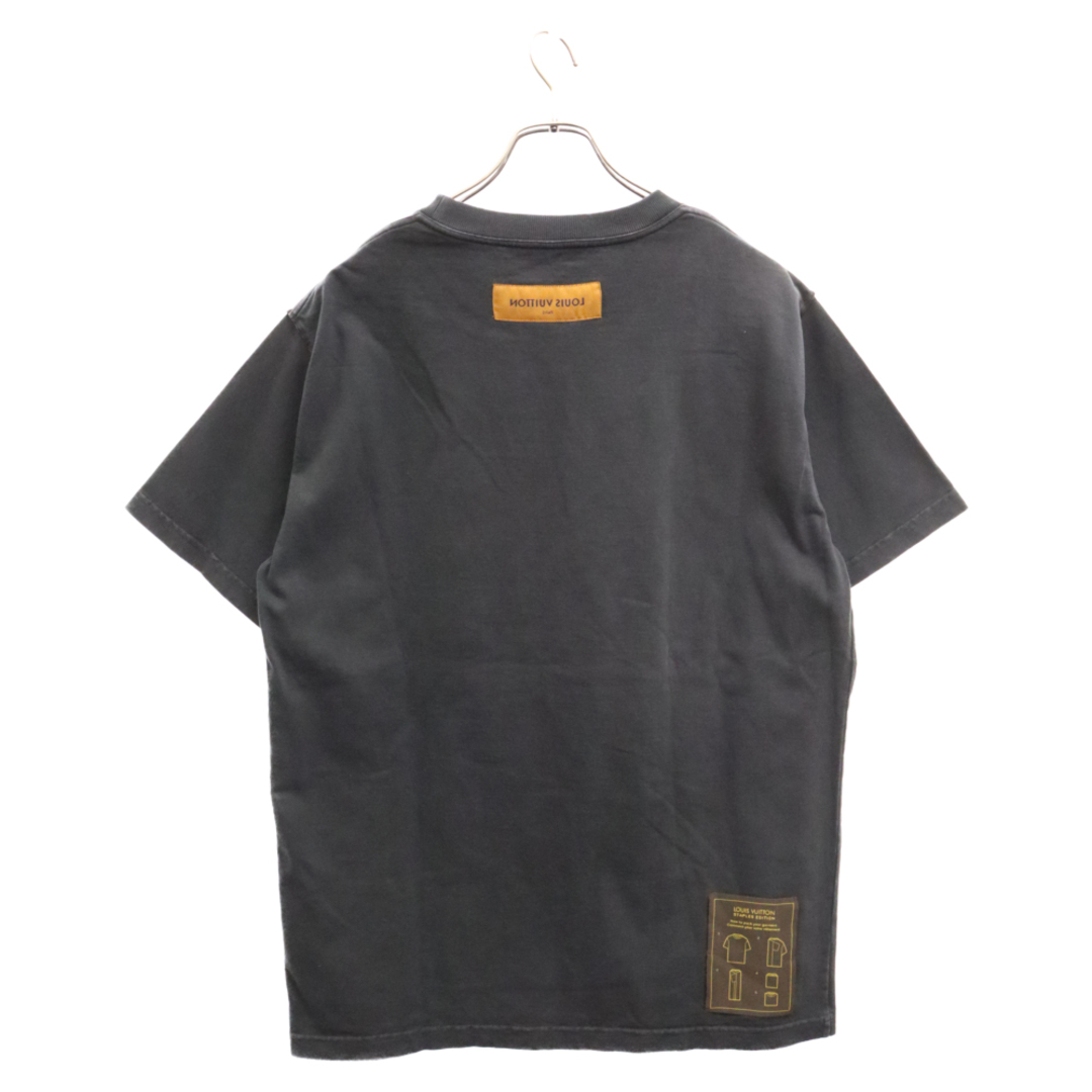 LOUIS VUITTON(ルイヴィトン)のLOUIS VUITTON ルイヴィトン 20AW Inside Out Tee RM202Q JYN HIY47W インサイドアウト オーバーサイズ半袖Tシャツ ブラック メンズのトップス(Tシャツ/カットソー(半袖/袖なし))の商品写真