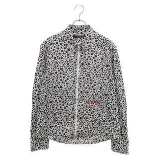 ルイヴィトン(LOUIS VUITTON)のLOUIS VUITTON ルイヴィトン 23SS×草間彌生 Dots Zip Jacket ドット ジップアップジャケット ホワイト/ブラック RM231H V29 HOS30W(フライトジャケット)