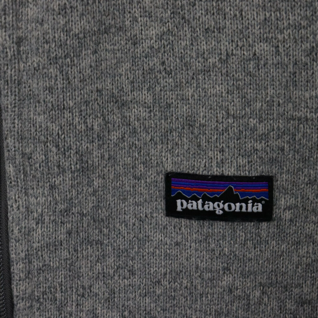 patagonia(パタゴニア)のPATAGONIA パタゴニア ベターセーター ジャケット フリースジャケット 25526 グレー メンズのジャケット/アウター(フライトジャケット)の商品写真