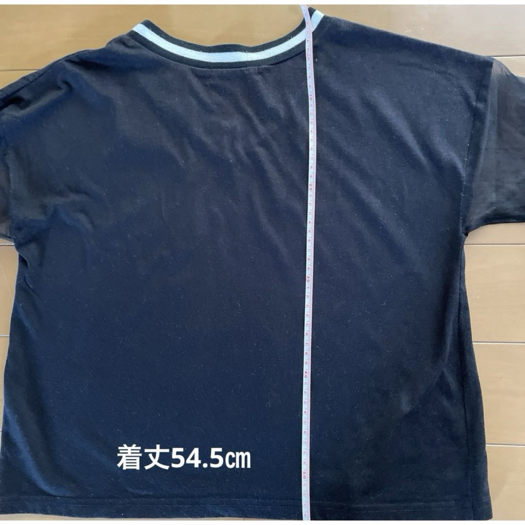 BROWNY(ブラウニー)のjuniorsweet  半袖　Tシャツ　ブラック　Fサイズ レディースのトップス(Tシャツ(半袖/袖なし))の商品写真