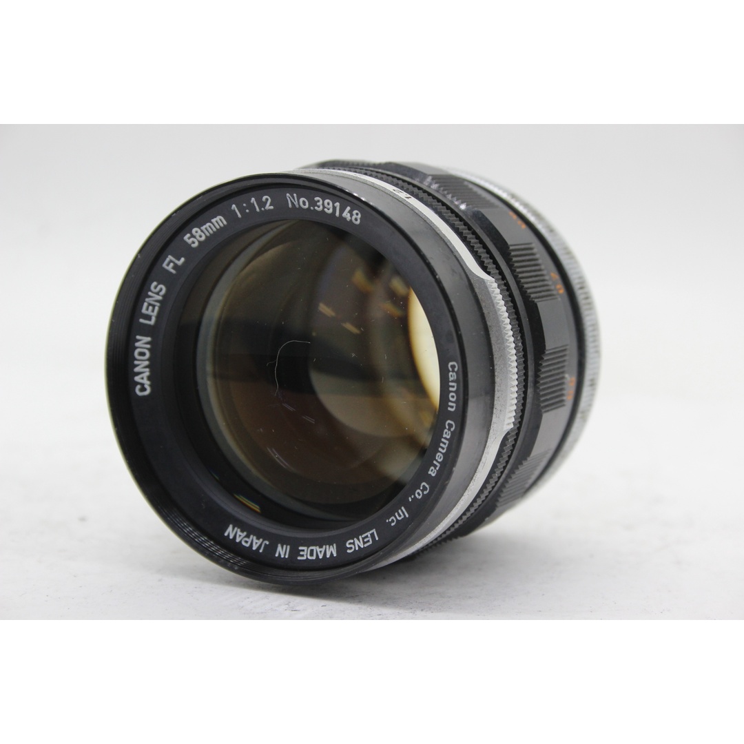 【訳あり品】 キャノン Canon FL 58mm F1.2 レンズ  s8111 スマホ/家電/カメラのカメラ(レンズ(単焦点))の商品写真