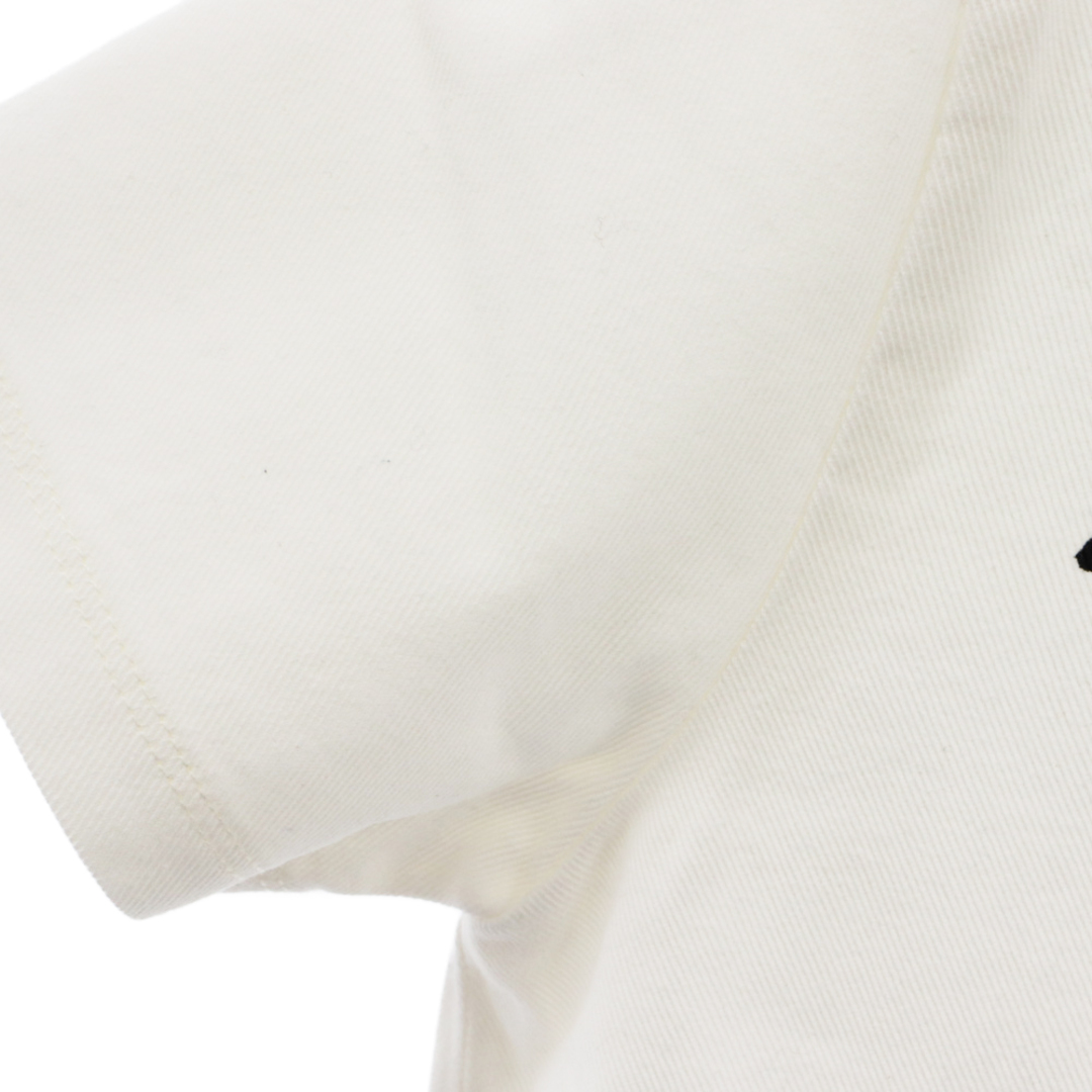 MM6(エムエムシックス)のMM6 Maison Margiela エムエムシックスメゾンマルジェラ 21SS エイズT Vネック Tシャツ カットソー 半袖 ロゴ ホワイト S62NC0062 レディース メンズのトップス(Tシャツ/カットソー(半袖/袖なし))の商品写真