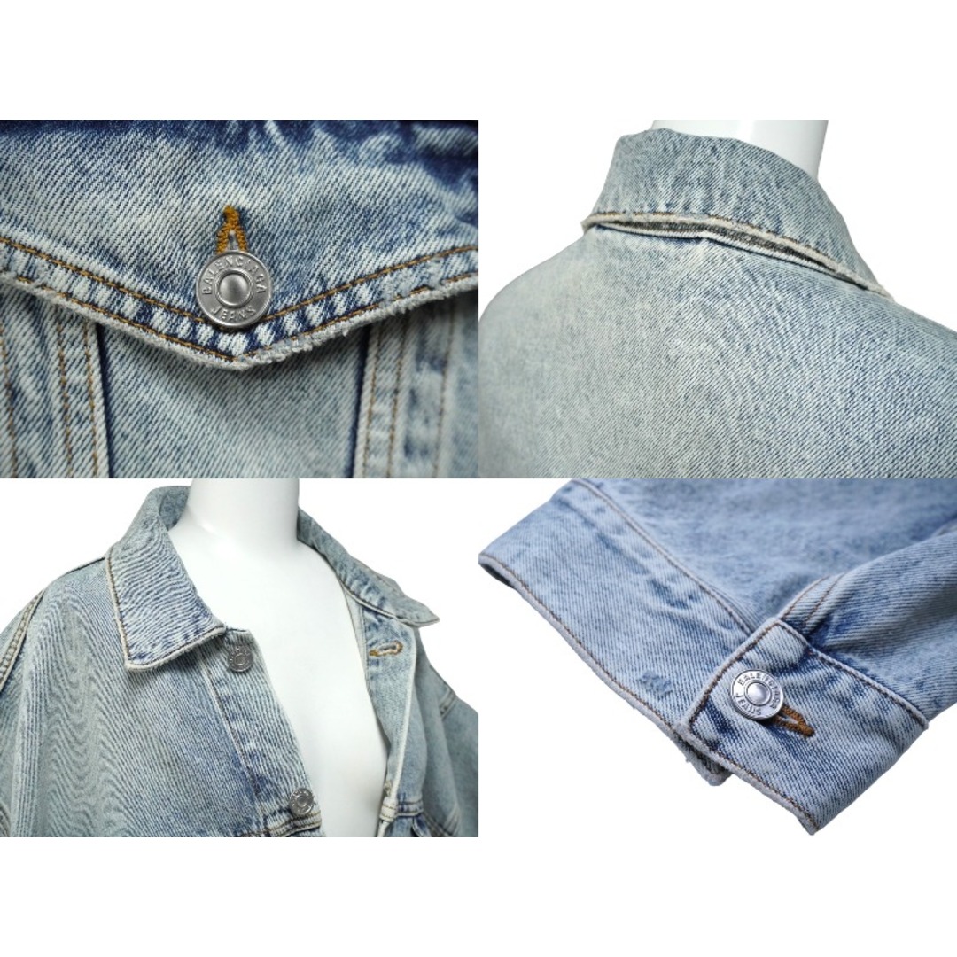 Balenciaga - 極美品 BALENCIAGA バレンシアガ TWISTED SLEEVE デニム Balenciaga - 極美品 BALENCIAGA バレンシアガ TWISTED SLEEVE デニム