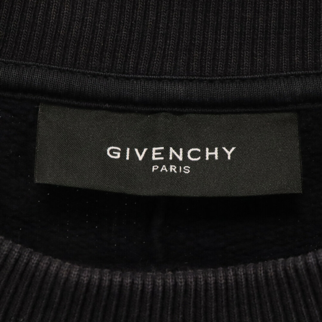 GIVENCHY(ジバンシィ)のGIVENCHY ジバンシィ 13SS HDG ROTTWEILER ロットワイラークルーネックスウェットトレーナー ブラック 13S 7333 653 メンズのトップス(スウェット)の商品写真