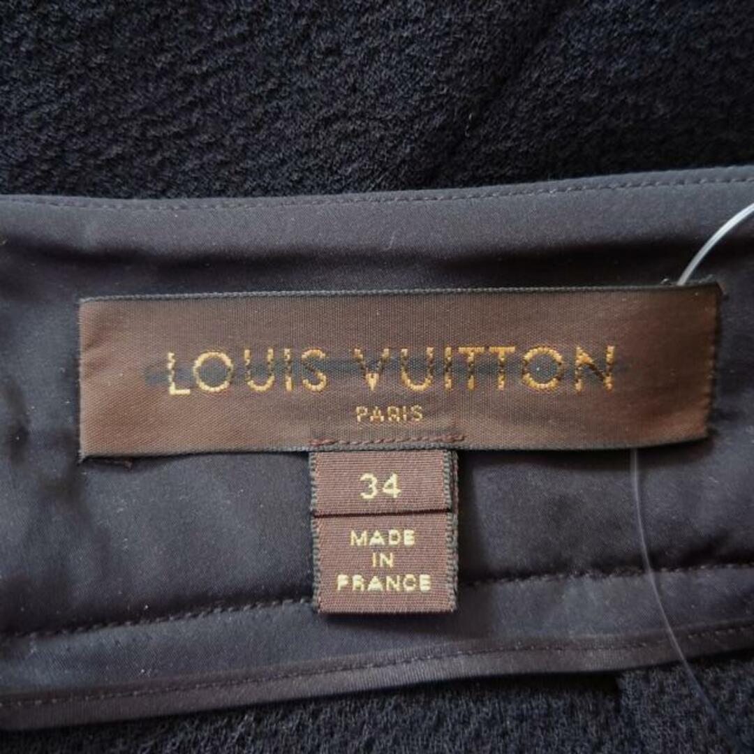 LOUIS VUITTON(ルイヴィトン)のLOUIS VUITTON(ルイヴィトン) ロングスカート サイズ34 S レディース - 黒 レディースのスカート(ロングスカート)の商品写真