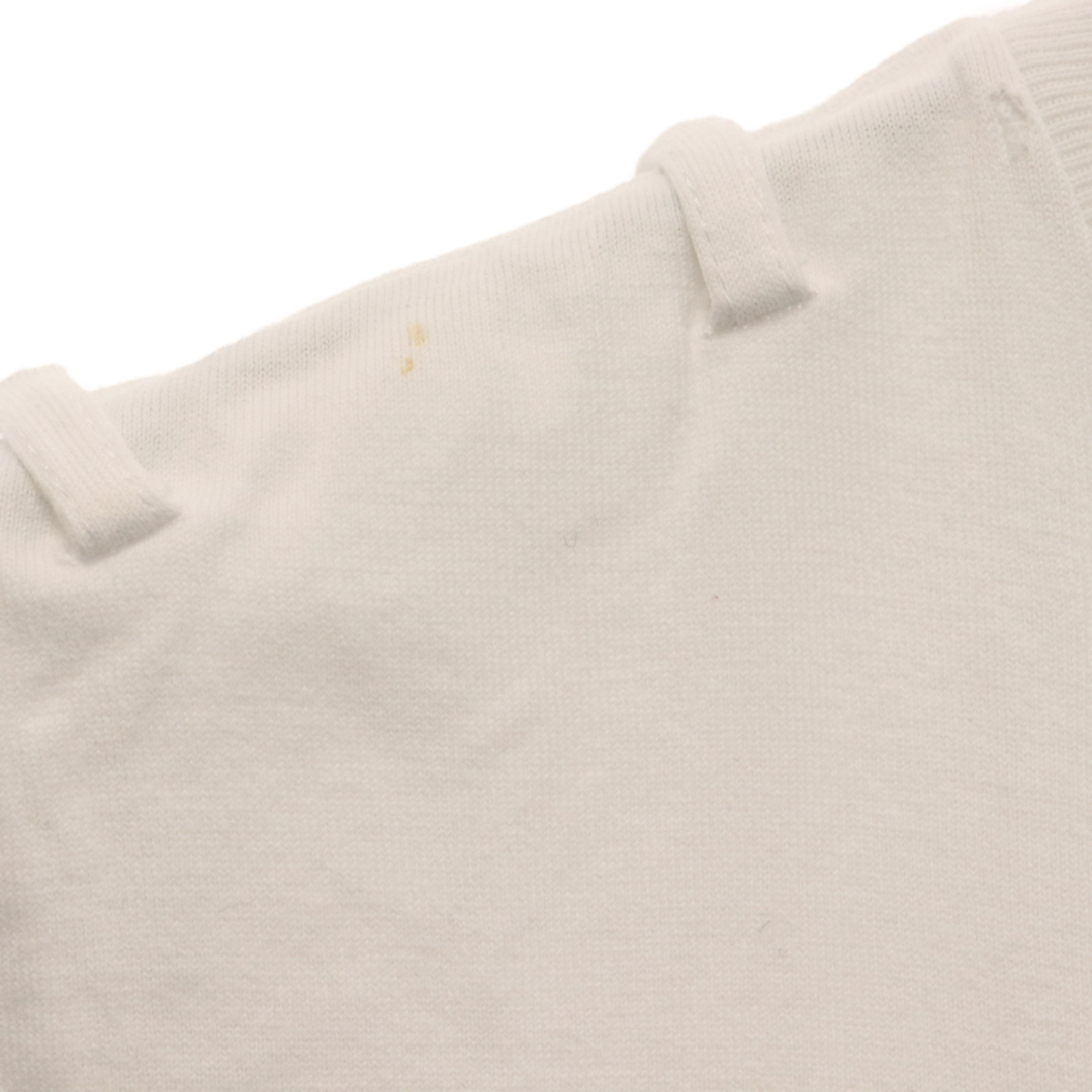 NUMBER (N)INE(ナンバーナイン)のNUMBER (N)INE ナンバーナイン 06SS ガンズ期 スカルプリント 半袖カットソー 半袖Tシャツ レッド/ホワイト メンズのトップス(Tシャツ/カットソー(半袖/袖なし))の商品写真