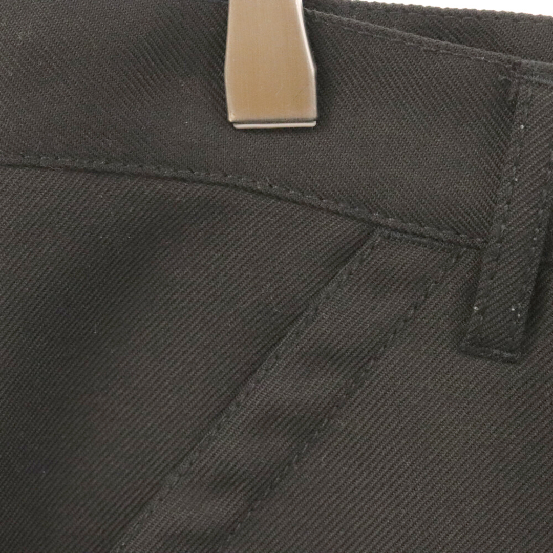 COMME des GARCONS(コムデギャルソン)のCOMME des GARCONS SHIRT コムデギャルソンシャツ 23SS polyester wool gabardine shorts フランス製 エステルウールギャバジン ショートパンツ ブラック FI-P016 メンズのパンツ(ショートパンツ)の商品写真