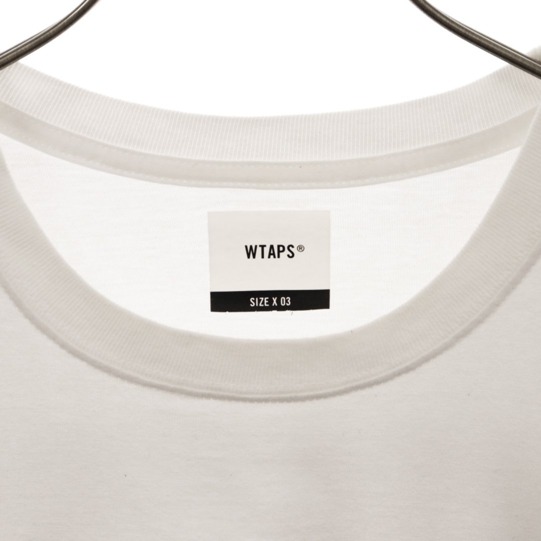 W)taps(ダブルタップス)のWTAPS ダブルタップス 20SS グラフィックプリントTシャツ 半袖カットソー ホワイト 201PCDT-ST12S メンズのトップス(Tシャツ/カットソー(半袖/袖なし))の商品写真