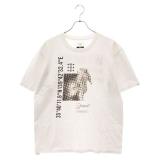 WTAPS ダブルタップス 20SS グラフィックプリントTシャツ 半袖カットソー ホワイト 201PCDT-ST12S