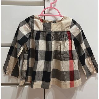 バーバリー(BURBERRY)のチェック柄　ブラウス(シャツ/カットソー)