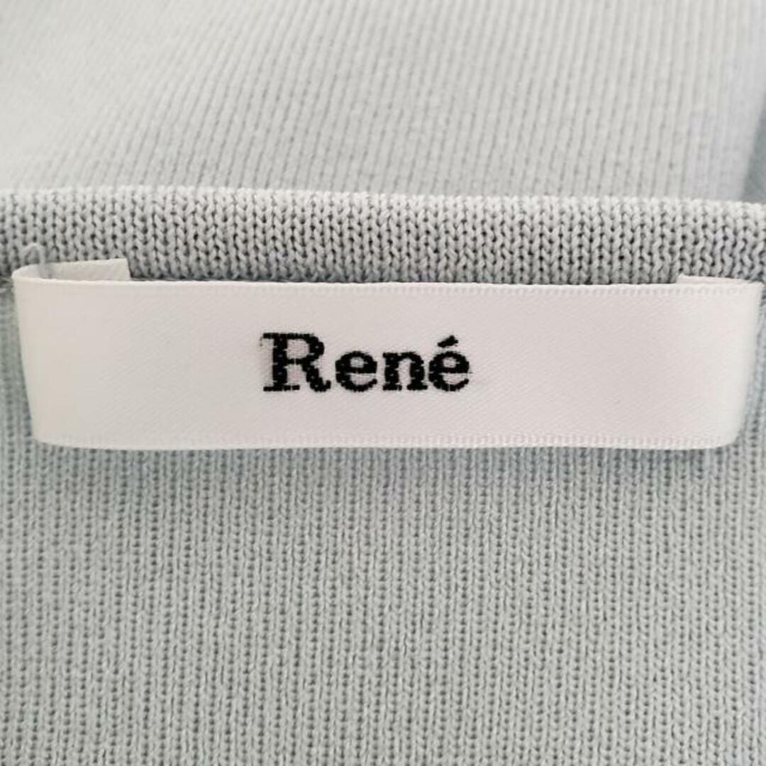 René(ルネ)のRene(ルネ) ボレロ サイズ34 S レディース美品  - ライトブルー 長袖/パール/ラインストーン レディースのトップス(ボレロ)の商品写真