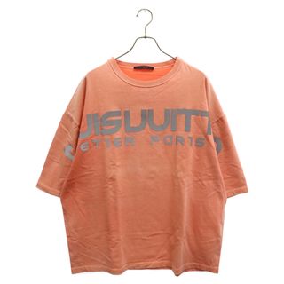 ルイヴィトン(LOUIS VUITTON)のLOUIS VUITTON ルイヴィトン 18SS Reflective Logo S/S Tee リフレクティブロゴ クルーネック カットソー 半袖Tシャツ レッド RM181 GDA HEY60W(Tシャツ/カットソー(半袖/袖なし))