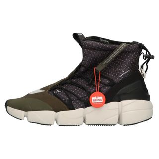 ナイキ(NIKE)のNIKE ナイキ AIR FOOTSCAPE MID UTILITY 924455-001 エア フットスケープ MID ユーティリティ ミッドカットスニーカー ブラック/ホワイト US9/27.0cm(スニーカー)