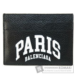 Balenciaga - BALENCIAGA 594309 ロゴ カードケース レザー レディース