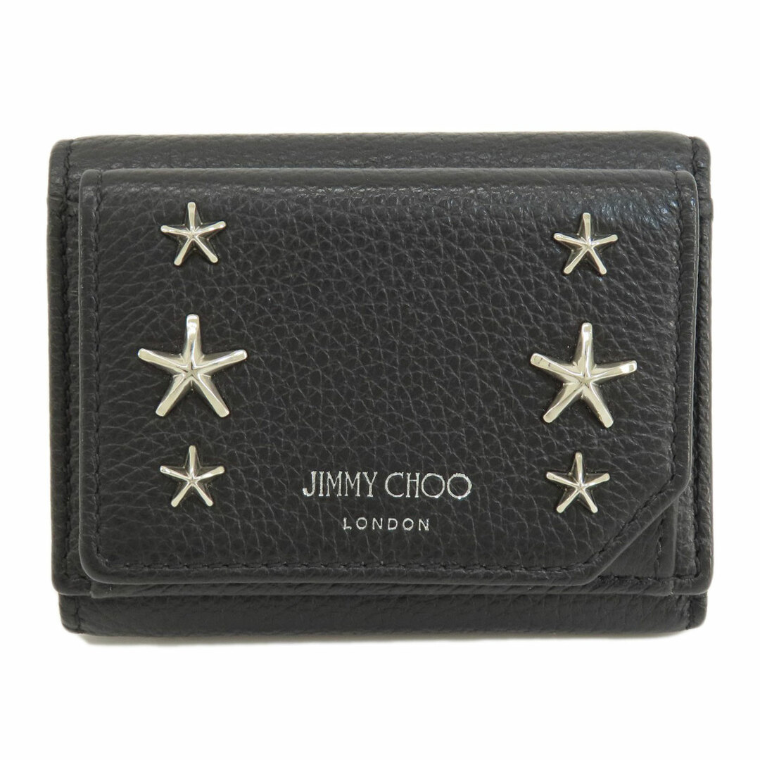 JIMMY CHOO(ジミーチュウ)のJimmy Choo スターモチーフ カードケース レザー レディース レディースのファッション小物(名刺入れ/定期入れ)の商品写真