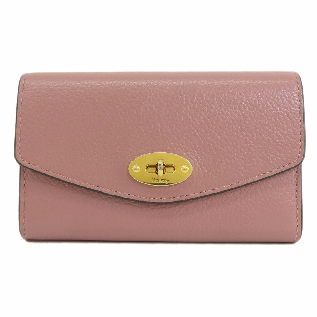 Mulberry(マルベリー)のMULBERRY ロゴ 二つ折り財布（小銭入れあり） レザー レディース レディースのファッション小物(財布)の商品写真