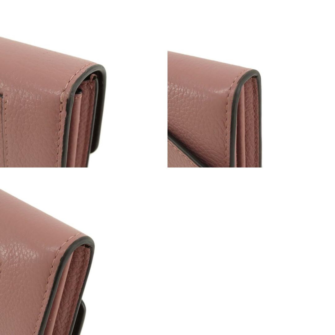 Mulberry(マルベリー)のMULBERRY ロゴ 二つ折り財布（小銭入れあり） レザー レディース レディースのファッション小物(財布)の商品写真