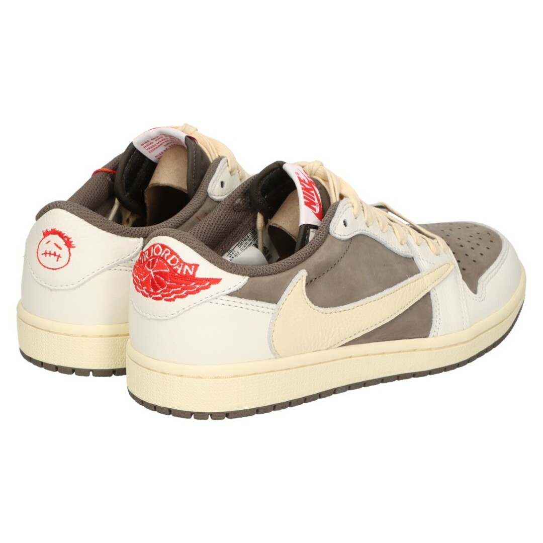 NIKE(ナイキ)のNIKE ナイキ ×TRAVIS SCOTT AIR JORDAN 1 LOW OG REVERSE MOCHA DM7866-162 トラヴィススコット エアジョーダン1 ローカットスニーカー リバースモカ US7.5/25.5cm メンズの靴/シューズ(スニーカー)の商品写真