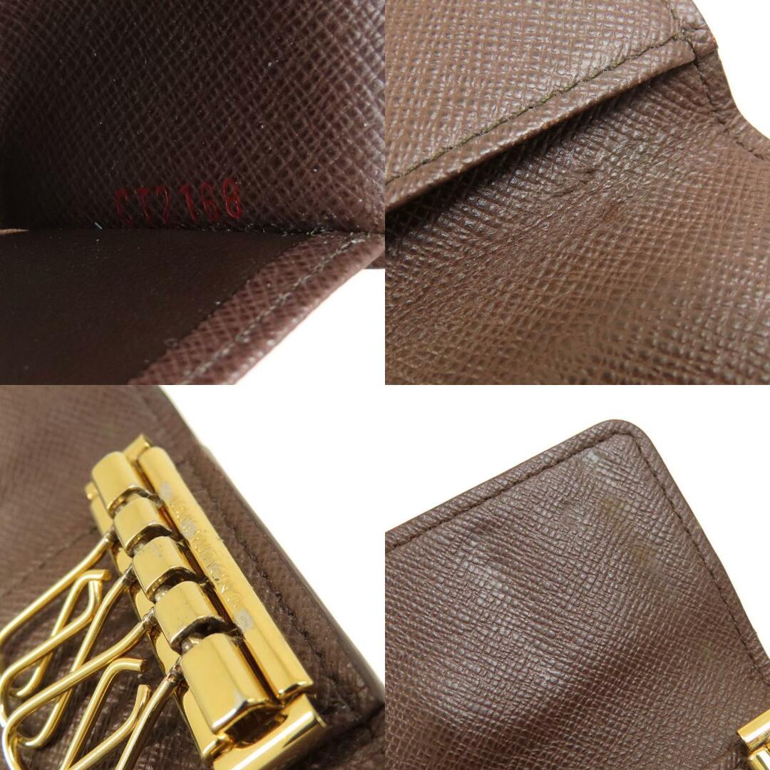 LOUIS VUITTON(ルイヴィトン)のLOUIS VUITTON N62631 ミュルティクレ4 ダミエ エベヌ キーケース ダミエキャンバス レディース レディースのファッション小物(キーケース)の商品写真