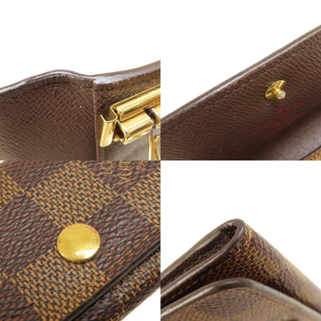 LOUIS VUITTON(ルイヴィトン)のLOUIS VUITTON N62631 ミュルティクレ4 ダミエ エベヌ キーケース ダミエキャンバス レディース レディースのファッション小物(キーケース)の商品写真