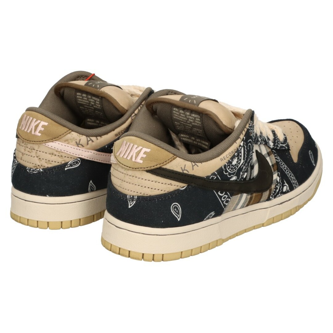 NIKE(ナイキ)のNIKE ナイキ DUNK LOW PRM QS TRAVIS SCOTT CACTUS JACK トラビススコット ダンクロープレミアムカクタスジャックスニーカー ネイビー/ベージュ US9.5/27.5cm CT5053-001 メンズの靴/シューズ(スニーカー)の商品写真