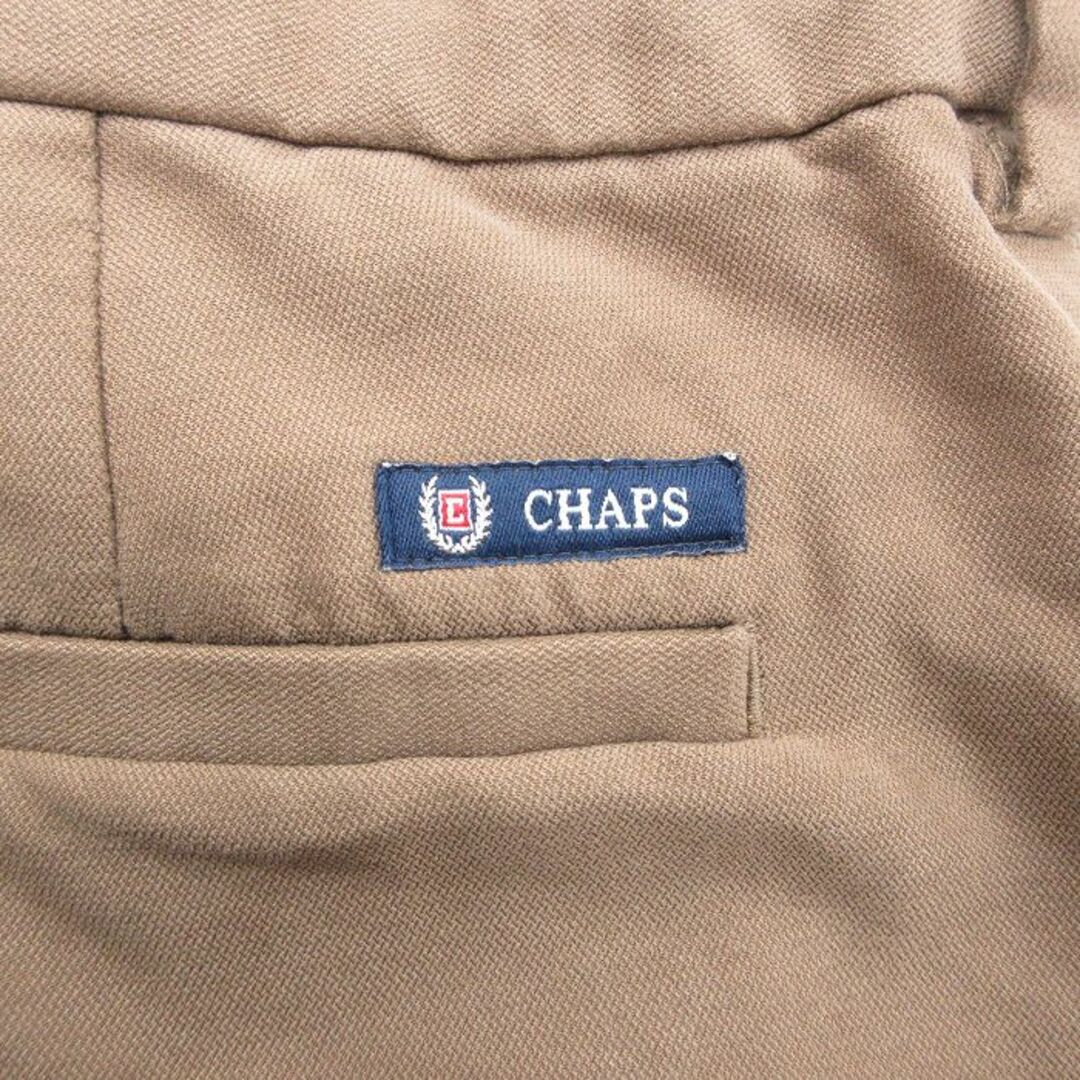 CHAPS(チャップス)のW36★古着 チャップス ショート ブランド パンツ ショーツ メンズ 90年代 90s 茶 ブラウン 24mar25 中古 ボトムス 短パン ショーパン メンズのパンツ(ワークパンツ/カーゴパンツ)の商品写真