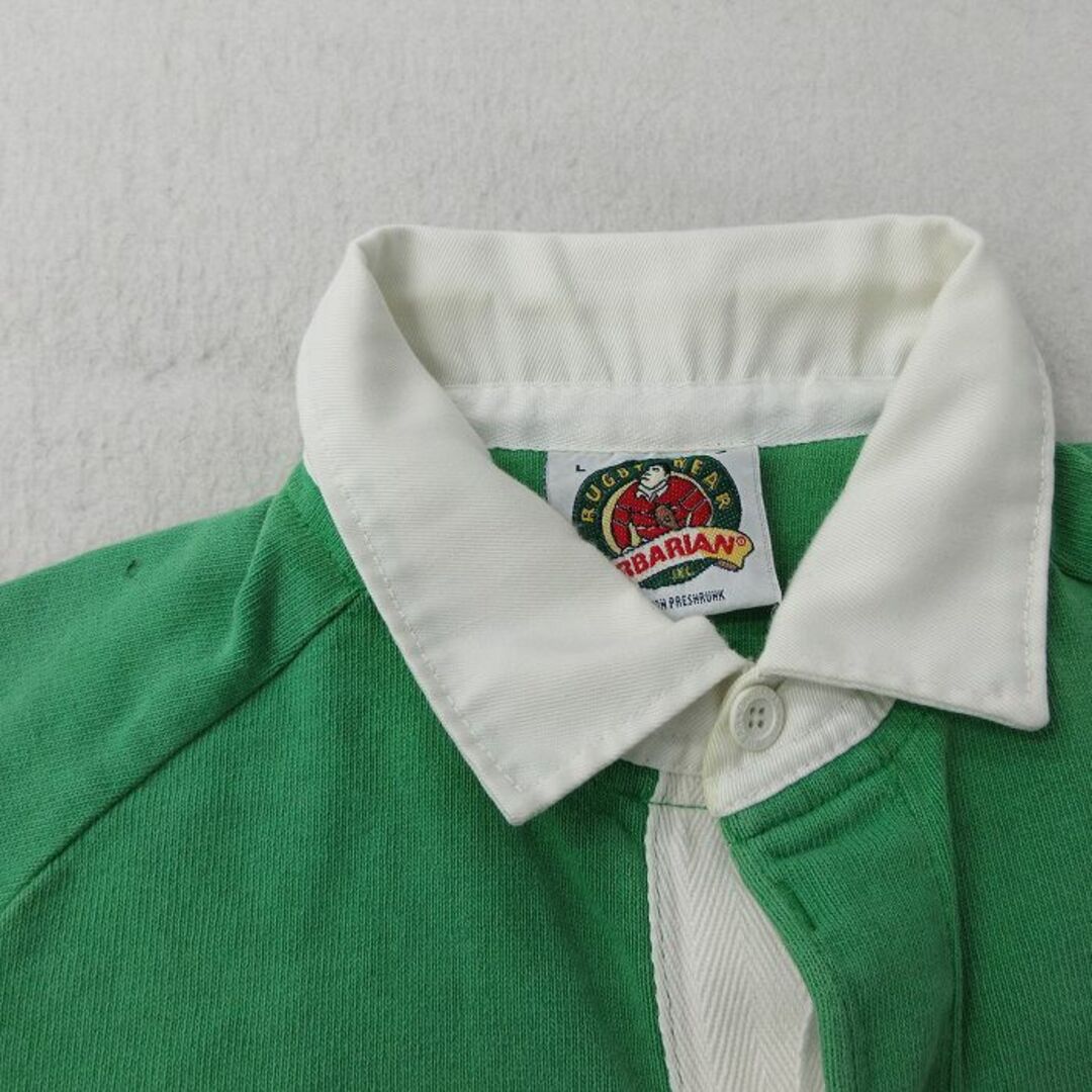 M☆古着 バーバリアン 長袖 ラガー シャツ メンズ 90年代 90s M☆古着 バーバリアン 長袖 ラガー シャツ メンズ 90年代 90s