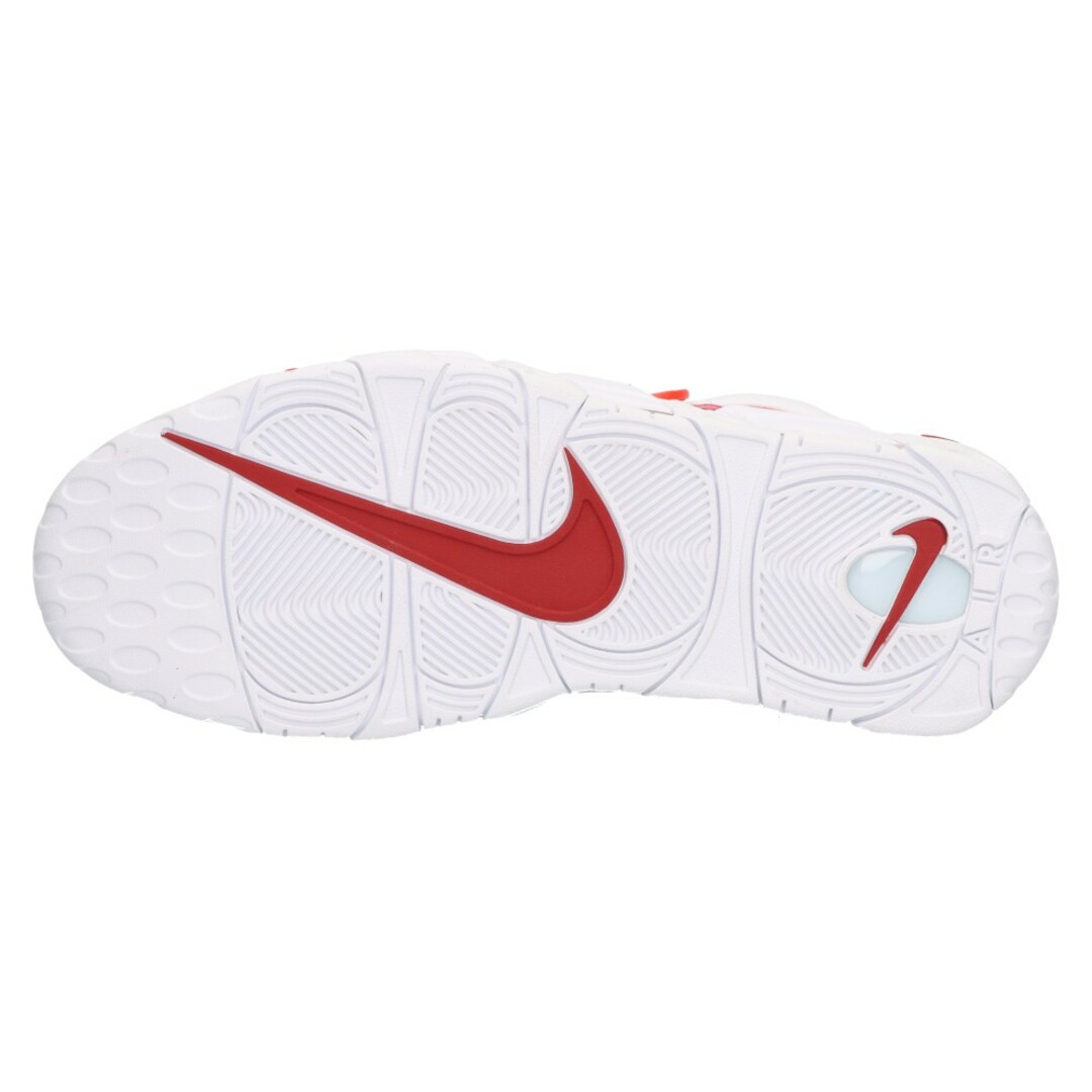 NIKE(ナイキ)のNIKE ナイキ AIR MORE UPTEMPO VARSITY RED 921948-102 エアモア アップテンポ バーシティレッド ハイカットスニーカー US12/30cm ホワイト/レッド メンズの靴/シューズ(スニーカー)の商品写真