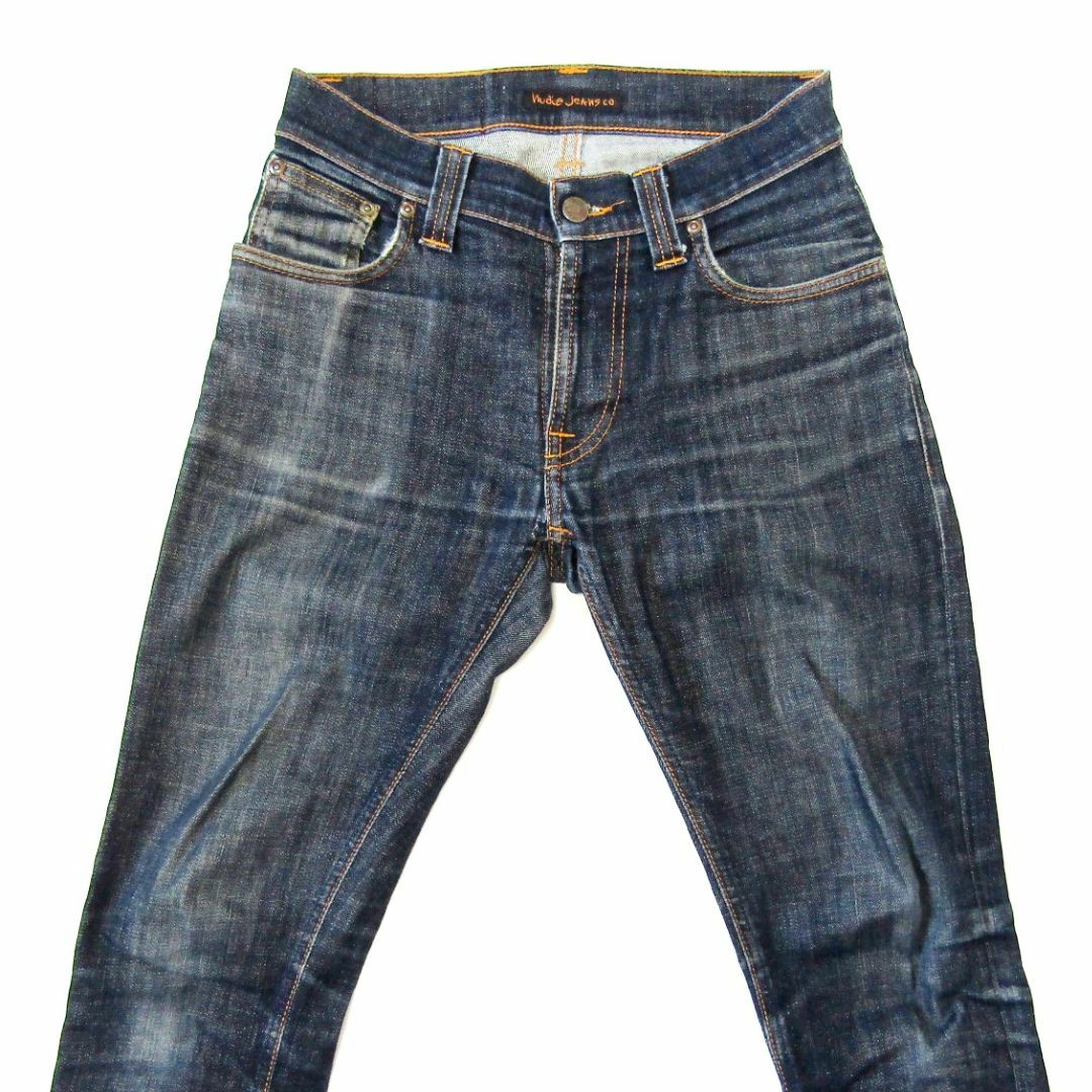 Nudie Jeans(ヌーディジーンズ)のヌーディージーンズシンフィン▼ストレッチスキニーデニム▼28インチ▼W約72cm メンズのパンツ(デニム/ジーンズ)の商品写真