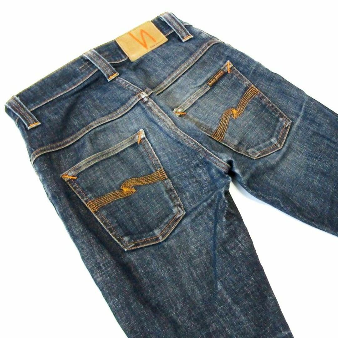 Nudie Jeans(ヌーディジーンズ)のヌーディージーンズシンフィン▼ストレッチスキニーデニム▼28インチ▼W約72cm メンズのパンツ(デニム/ジーンズ)の商品写真