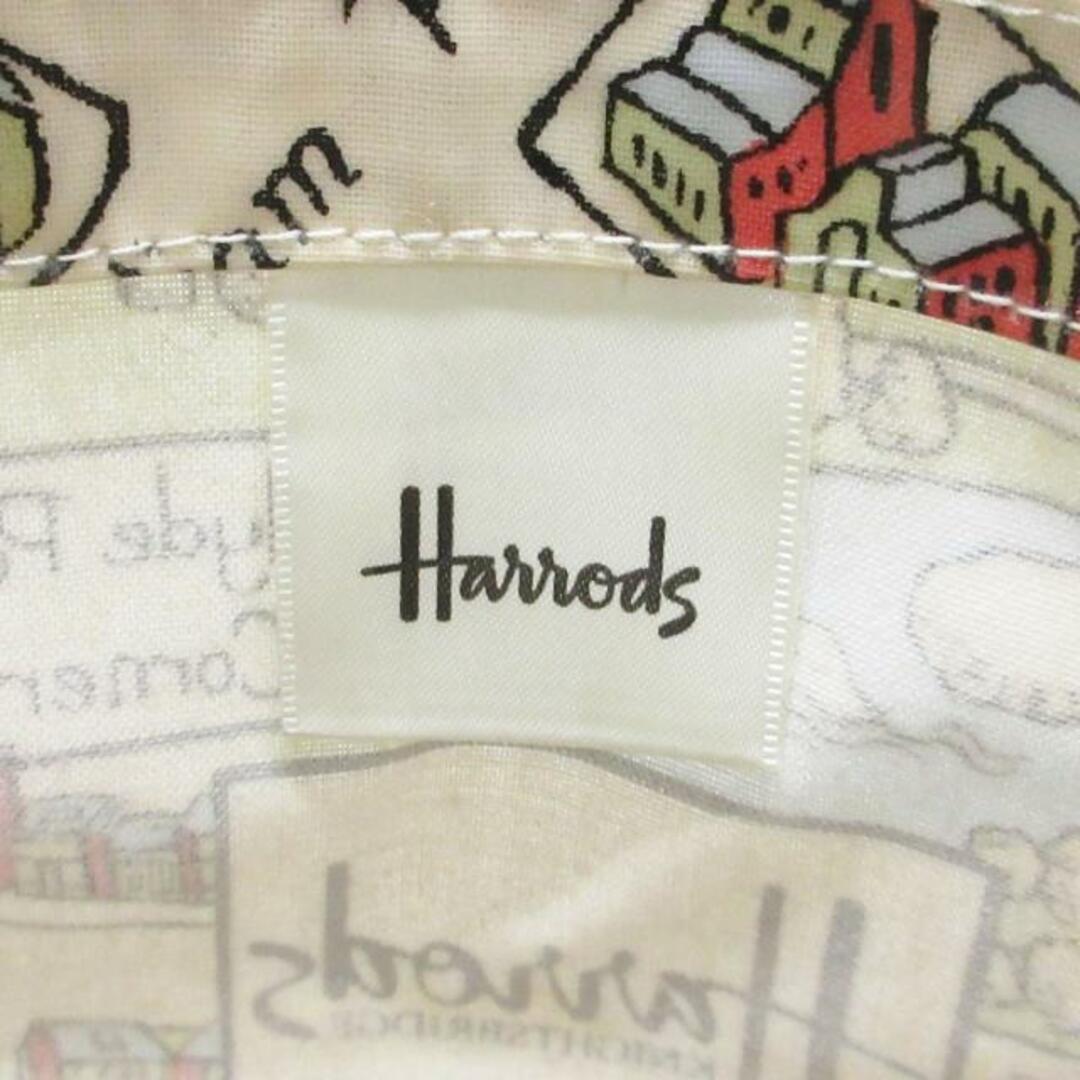 Harrods(ハロッズ)のHARRODS(ハロッズ) トートバッグ - ベージュ×レッド×マルチ コーティングキャンバス レディースのバッグ(トートバッグ)の商品写真