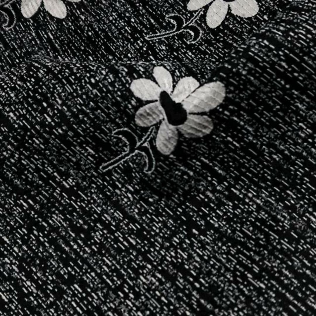 M'S GRACY(エムズグレイシー)のM'S GRACY(エムズグレイシー) スカート サイズ38 M レディース - ダークグレー×白×黒 ひざ丈/花柄 レディースのスカート(その他)の商品写真
