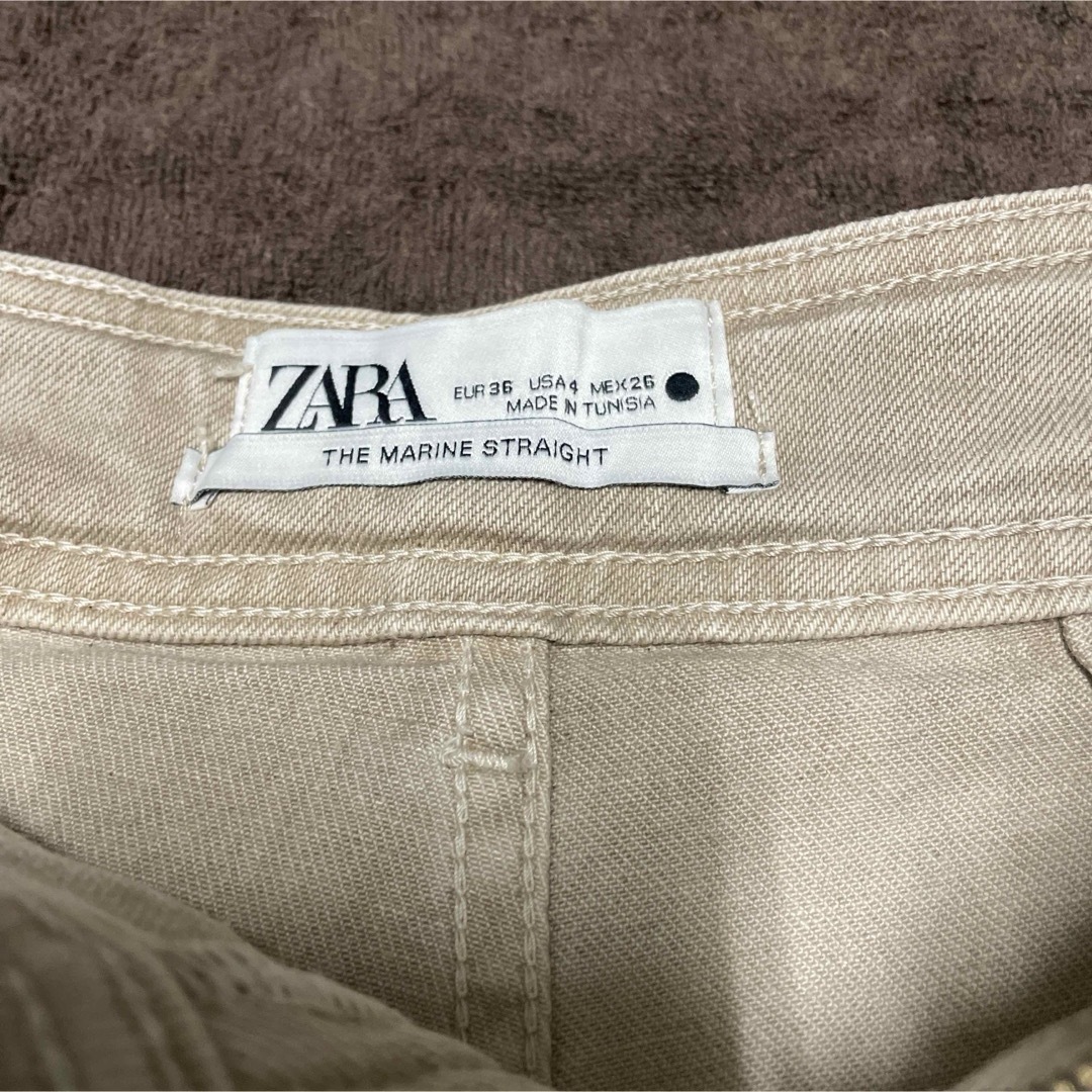 ZARA(ザラ)のZARAチノパン　マダラ模様　レディース レディースのパンツ(チノパン)の商品写真