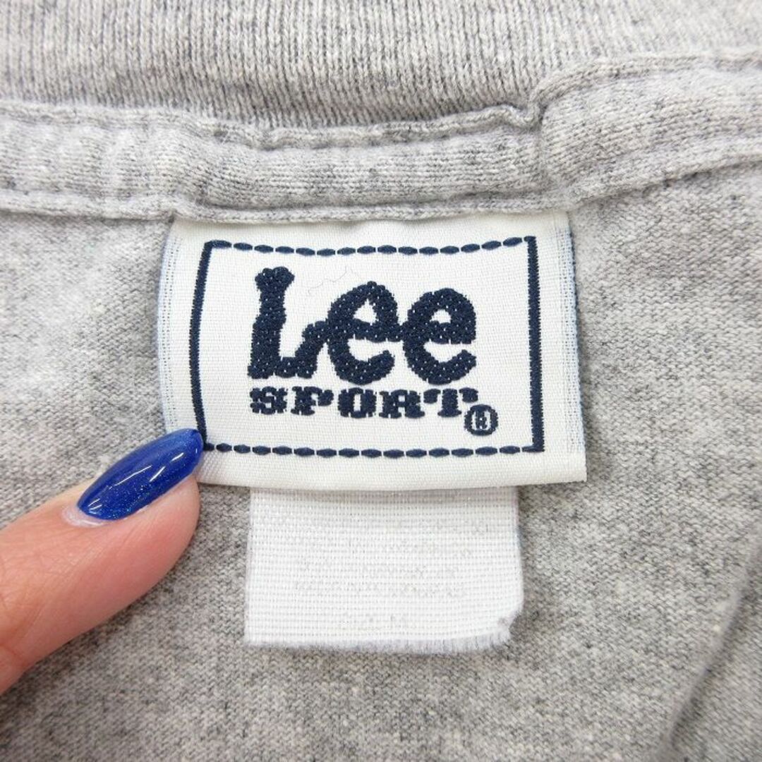 Lee(リー)のL★古着 リー Lee 半袖 ビンテージ Tシャツ メンズ 00年代 00s MLB ボストンレッドソックス コットン クルーネック グレー 霜降り メジャーリーグ ベースボール 野球 24mar25 中古 メンズのトップス(Tシャツ/カットソー(半袖/袖なし))の商品写真