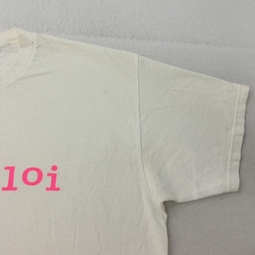 Lee(リー)のXL★古着 リー Lee 半袖 ビンテージ Tシャツ メンズ 90年代 90s hoi polloi コットン クルーネック USA製 白 ホワイト 24mar25 中古 メンズのトップス(Tシャツ/カットソー(半袖/袖なし))の商品写真