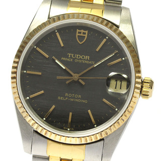 チュードル(Tudor)のチュードル TUDOR 72033 プリンスオイスターデイト YGベゼル 自動巻き ボーイズ _808652(腕時計(アナログ))