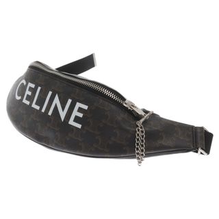 celine - CELINE セリーヌ PVC Nyron トリオンフ クロス ウエストバッグ ボディバッグ ブラウン F-GA-220