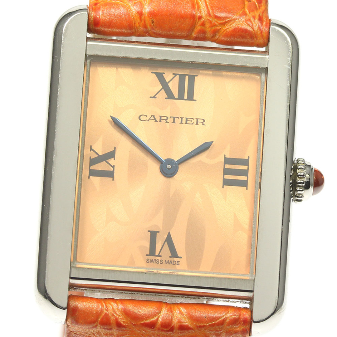 Cartier(カルティエ)のカルティエ CARTIER W1019455 タンクソロ SM クォーツ レディース _805629 レディースのファッション小物(腕時計)の商品写真