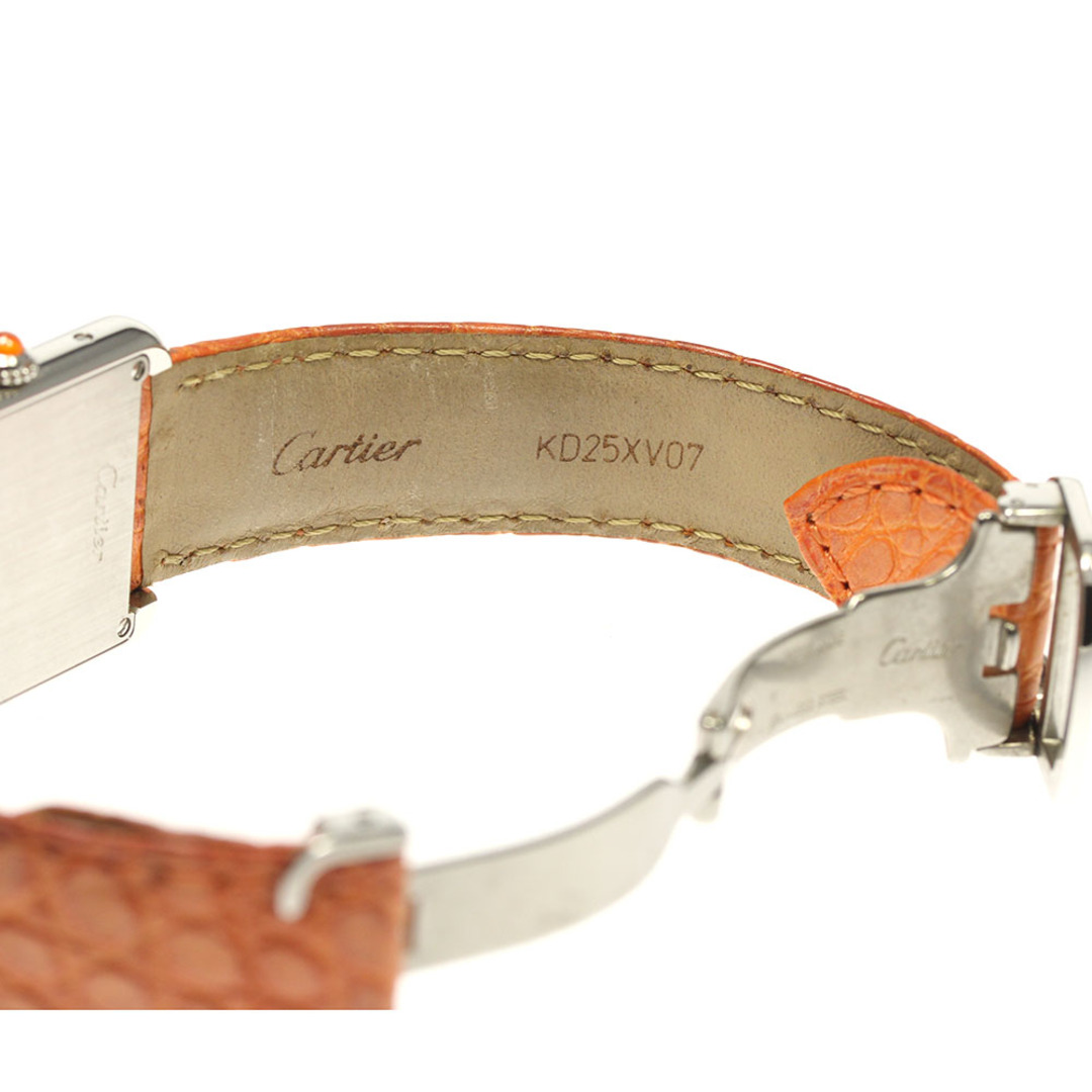 Cartier(カルティエ)のカルティエ CARTIER W1019455 タンクソロ SM クォーツ レディース _805629 レディースのファッション小物(腕時計)の商品写真