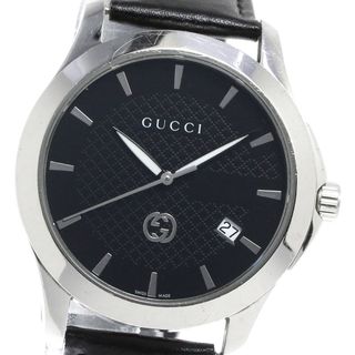 グッチ(Gucci)のグッチ GUCCI 126.4 Gタイムレス デイト クォーツ メンズ _775592(腕時計(アナログ))